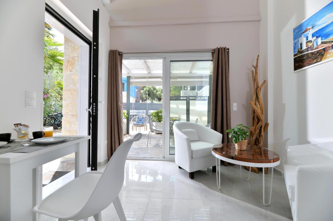 Alekos Luxury Suites Free 24H Transportation From - To Airport Artemida  Exteriér fotografie